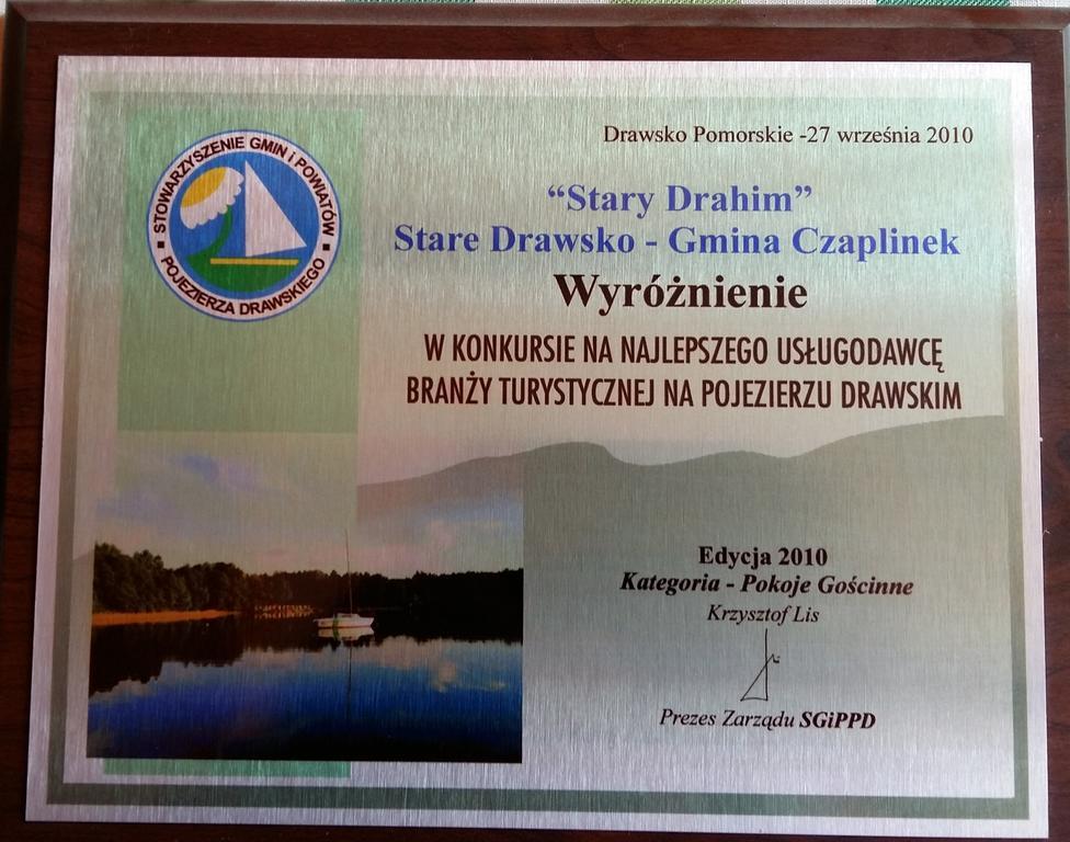 Apartamento Stary Drahim Czaplinek Exterior foto